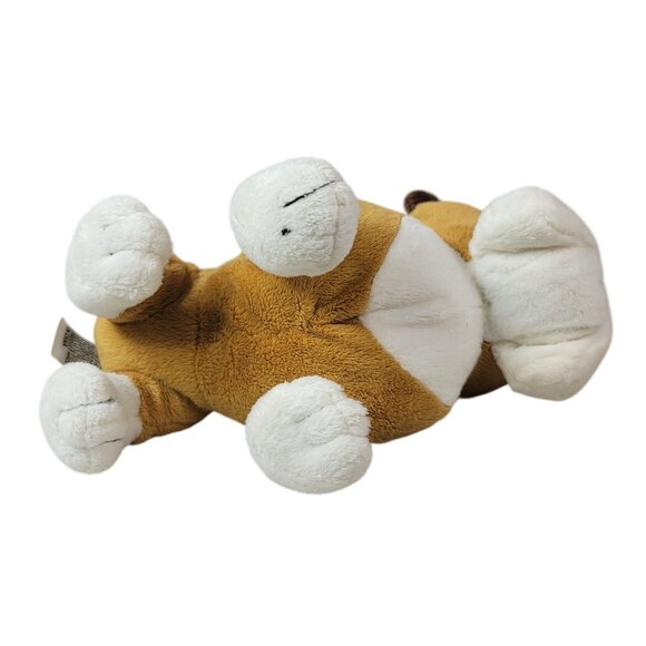2/$15 Webkinz Bulldog Plush Brown Stuffed Animal Ganz No Code Puppy Beans HM126 - Picture 7 of 9